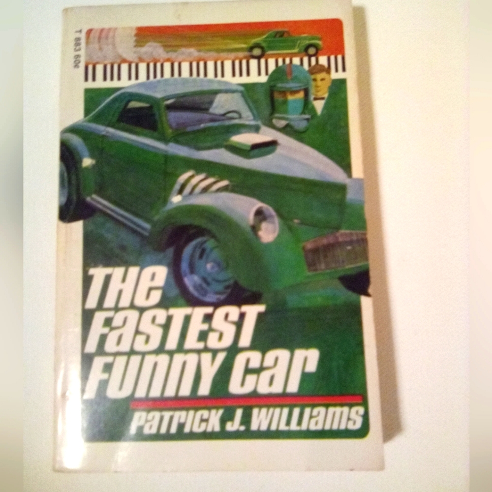 Vintage book soft cover, The fastest funny car